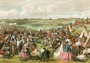 द राइफल प्रतियोगिता, विंबलडन, 1864 द्वारा अंग्रेजी स्कूल