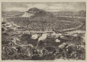 कार्स की घेराबंदी, तुर्की गैरीसन की छँटाई (उत्कीर्णन) द्वारा अंग्रेजी स्कूल