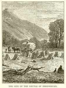 Shrewsbury की लड़ाई की साइट