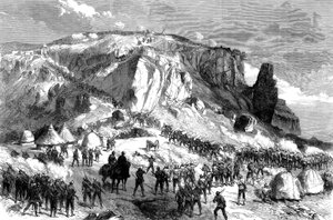 मैग्डाला का तूफान, ईस्टर रविवार, 13 अप्रैल 1868 को, द ब्रिटिश एक्सपेडिशन से एबिसिन, 1868 तक द्वारा अंग्रेजी स्कूल