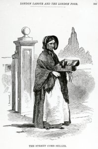 स्ट्रीट कंबाइन सेलर, c.1840 द्वारा अंग्रेजी स्कूल