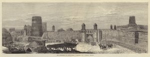खिवा का समर्पण (उत्कीर्णन) द्वारा अंग्रेजी स्कूल