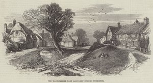 वारविकशायर फार्म लेबरर्स स्ट्राइक, स्टोनले (उत्कीर्णन) द्वारा अंग्रेजी स्कूल