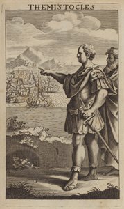 Themistocles, एथेनियन राजनीतिज्ञ और सामान्य (उत्कीर्णन) द्वारा अंग्रेजी स्कूल
