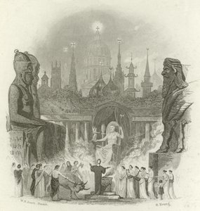 जेम्स गार्डनर द्वारा द फेथ्स ऑफ द वर्ल्ड का शीर्षक पृष्ठ द्वारा अंग्रेजी स्कूल