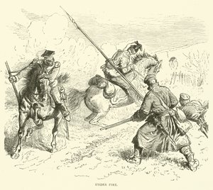 आग के तहत, सितंबर 1870 द्वारा अंग्रेजी स्कूल