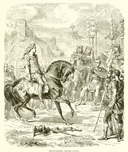 सीज़र से पहले Vercingetorix द्वारा अंग्रेजी स्कूल