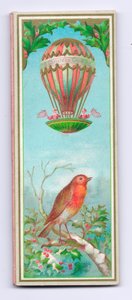 विक्टोरियन क्रिसमस कार्ड, c.1880 द्वारा अंग्रेजी स्कूल