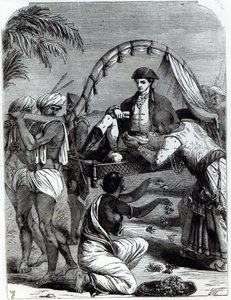 1784 में भारत में वारेन हेस्टिंग्स (1732-1818) द्वारा अंग्रेजी स्कूल