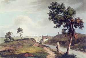 वाटरलू, सी। टर्नर द्वारा उत्कीर्ण, 1816 (रंगीन उत्कीर्णन) द्वारा अंग्रेजी स्कूल
