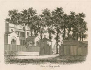 व्हाइटहॉल कोर्ट या यार्ड, वनब्रुघ हाउस, 1898 को ध्वस्त कर दिया द्वारा अंग्रेजी स्कूल