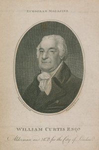 विलियम कर्टिस, एल्डरमैन और लंदन शहर के लिए सांसद; लंदन के लॉर्ड मेयर 1788 द्वारा अंग्रेजी स्कूल