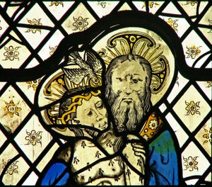 विंडो W45 ट्रिनिटी को दर्शाती है द्वारा अंग्रेजी स्कूल