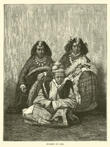 लेह की महिलाएं द्वारा अंग्रेजी स्कूल