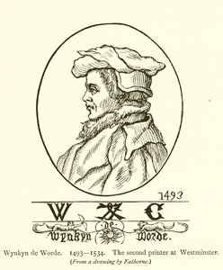 Wynkyn de Worde, वेस्टमिंस्टर का दूसरा प्रिंटर द्वारा अंग्रेजी स्कूल