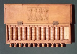 नेपियर की छड़ें, 1671-1700 (लकड़ी)