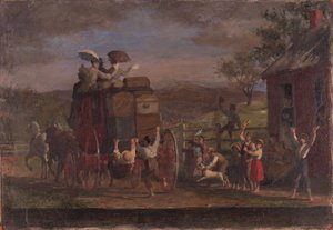 पेमिगवसेट कोच के लिए अध्ययन, c.1880-89