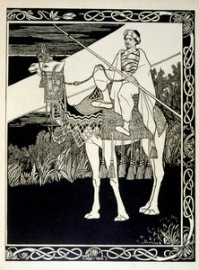 एप्रैम मूसा लिलियन (1874-1925) द्वारा सचित्र यहूदा पुस्तक से जेमोरहे (गोमोराह) से पहले एनक। लिलियन को जुगेन्स्टिल (जर्मन आर्ट नोव्यू) शैली में बनाई गई, ज़ियोनिस्ट आइकनोग्राफी का जनक माना जाता है। उन्होंने 'जूडा' (1900), बी की एक पुस्तक का चित्रण कि