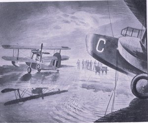1947 में कोलिन द्वारा प्रकाशित ब्रिटिश एडवेंचर से परेड की सुबह द्वारा एरिक Ravilious
