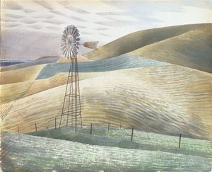 विंडमिल, 1934 द्वारा एरिक Ravilious