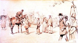 कोपेनहेगन स्ट्रीट सीन द्वारा एरिक हेन्निसेन