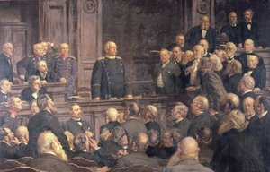 6 फरवरी 1888, 1896 को जर्मन रैहस्टाग का सम्मेलन द्वारा अर्नेस्ट हेन्सेलर