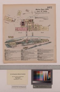 मार्ले पेपर मिल्स, मैरीलैंड, हेक्सामेयर जनरल सर्वे, 1880
