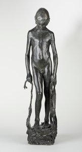 द सी स्टार, c.1900 (कांस्य) (440199-200 को भी देखें) द्वारा अर्नेस्ट लियोपोल्ड सिचेल