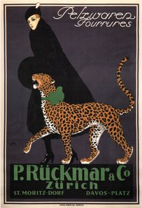 फर माल P. Rückmar & Co, c। 1910