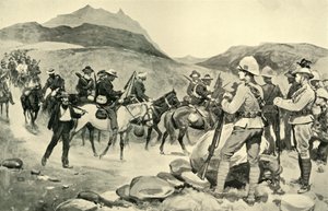 1901 में कैलेडन नदी में प्रिंसलू की सेना का समर्पण।
