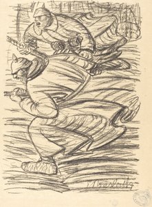 आक्रमण, 1915 प्रकाशित। द्वारा अर्न्स्ट बारलाच