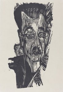 डॉ. लुडविग बिन्सवांगर, 1917-1918। द्वारा अर्नस्ट लुडविग किरचनर