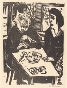 ओल्ड एंड यंग वुमन ओल्ड एंड यंग वुमन, 1921। द्वारा अर्नस्ट लुडविग किरचनर