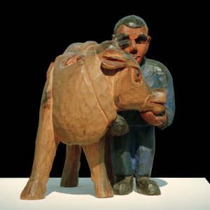 ELKirchner, गाय के साथ किसान द्वारा अर्नस्ट लुडविग किरचनर