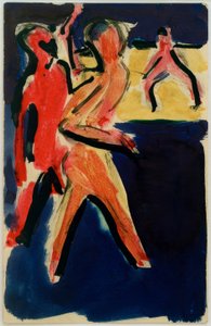 23 से Erich Heckel को पोस्टकार्ड द्वारा अर्नस्ट लुडविग किरचनर