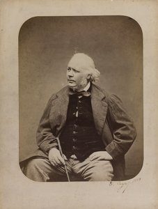 होनोरे ड्यूमियर का पोर्ट्रेट 1808-1879, 1864। द्वारा एटिने कारजाटा
