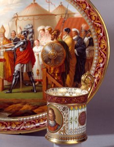 चॉकलेट सर्विंग कप। एटियेन चार्ल्स लेग्वे द्वारा साकार (1762-1846) द्वारा एटिएन चार्ल्स लेगुए