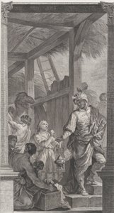 पेरिस में फाउंडलिंग्स का चैपल: ले रोई मागे बल्थाजार एट सा सुइट, 1752।