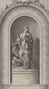 पेरिस में फाउंडलिंग्स का चैपल: सैंट जेनेवीव डेस आर्देंट्स, 1757., 1757।