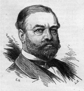 एडोल्फ कोचेरी का पोर्ट्रेट (1819-1900), फ्रांसीसी राजनीतिज्ञ। 26 नवंबर के "" ले मोंडे इलस्ट्रे "" एन ° 1287 में बोकोर द्वारा उत्कीर्ण द्वारा एटिने गेब्रियल बोकोर्ट
