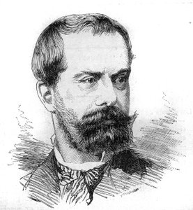 पॉल डेव्स का पोर्ट्रेट (1837-1889), फ्रांसीसी वकील और राजनीतिज्ञ। बोकोर द्वारा "" ले मोंडे इलस्ट्र्रे" में उत्कीर्णन n°1287 नवंबर 26