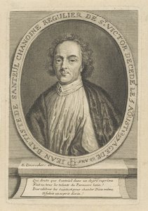 कवि जीन-बैप्टिस्ट डे सेंटेउल 1630-1697, उम 1700 का चित्र।