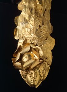 डायडेम (मुकुट), स्पाइना (एमिलिया रोमाग्ना) से। एट्रस्केन सभ्यता, चौथी शताब्दी ईसा पूर्व। द्वारा इट्रस्केन