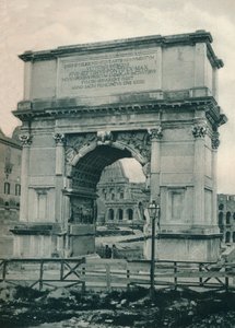 टाइटस, रोम, इटली, 1927 का आर्क द्वारा यूजेन पोपेल