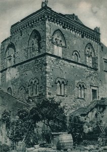 इस्लामिक शासन के समय से, ताओरमिना, सिसिली, इटली, 1927 द्वारा यूजेन पोपेल