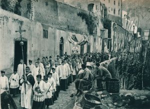 बारात, कैपरी, इटली, 1927 द्वारा यूजेन पोपेल
