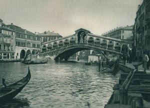 रियाल्टो ब्रिज, वेनिस, इटली, 1927 द्वारा यूजेन पोपेल