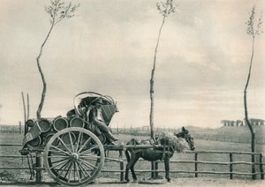 कैम्पागना, रोम, इटली में शराब-वाहक, 1927 द्वारा यूजेन पोपेल