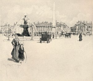 प्लेस डे ला कॉनकॉर्ड, 1915 द्वारा यूजीन बियोट