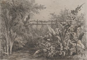 तालाब, 1857। द्वारा यूजीन ब्लेरी